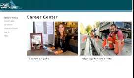 
							         Career Center - District of North Vancouver								  
							    