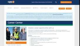 
							         Career Center (Jobs) - CPS Energy								  
							    