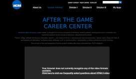 
							         Career Center - NCAA.org								  
							    