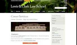 
							         Career Connect - Sign Up Instructions - Career Services - Law School ...								  
							    