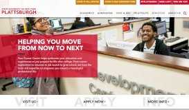 
							         Career Development | Advance Your Future | SUNY Plattsburgh								  
							    