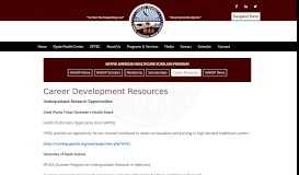 
							         Career Development Resources								  
							    