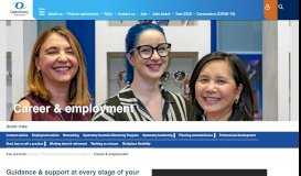 
							         Career & employment - Optometry Australia								  
							    
