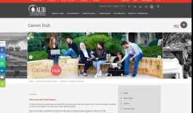 
							         Career Hub - American University of Beirut								  
							    
