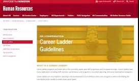 
							         Career Ladders - University of Houston								  
							    