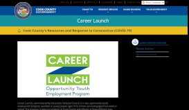 
							         Career Launch | CookCountyIL.gov								  
							    