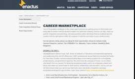 
							         Career Marketplace - Enactus United States								  
							    