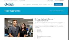 
							         Career Opportunities : Community Health Center of Central Missouri								  
							    
