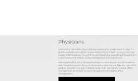 
							         Career Opportunities for Physicians | Intercoastal Medical Group								  
							    