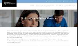 
							         Career Opportunities - Graham Health System								  
							    