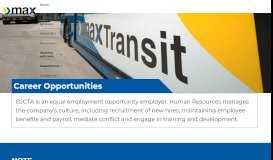 
							         Career Opportunities – MAX Transit – Birmingham Jefferson County ...								  
							    