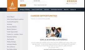 
							         Career Opportunities | Tarrant County's CU								  
							    