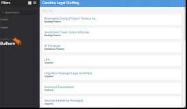 
							         Career Portal - Carolina Legal Staffing								  
							    