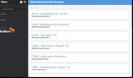 
							         Career Portal - Dimensional Control Systems								  
							    