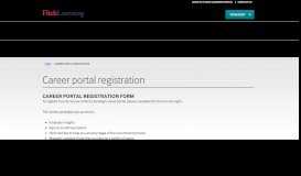 
							         Career portal registration - Fitch Learning								  
							    