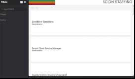 
							         Career Portal - Scion Staffing								  
							    
