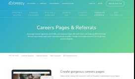 
							         Career & Referral Portals Portals that are easy to build ... - Breezy HR								  
							    