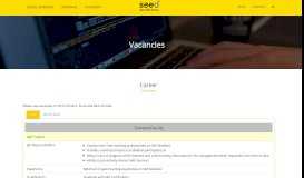 
							         Career | SEED Infotech Ltd								  
							    