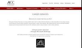 
							         Career Services - Alvin Community College								  
							    