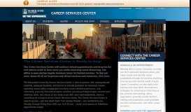 
							         Career Services Center // Marquette University								  
							    