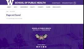
							         Career Services - Employers | UW School of Public Health								  
							    