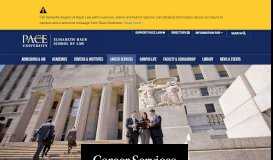 
							         Career Services | Pace Law School								  
							    