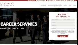 
							         Career Services - Sumner College								  
							    