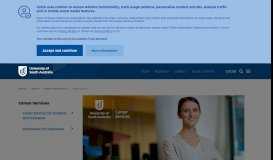 
							         Career Services - UniSA								  
							    