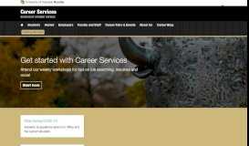 
							         Career Services | University of Colorado Boulder								  
							    