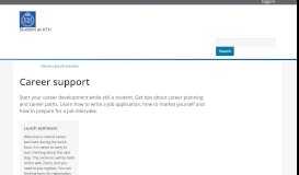
							         Career support | KTH								  
							    