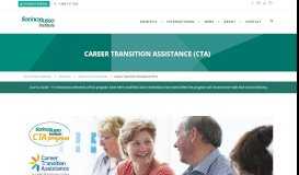 
							         Career Transition Assistance (CTA) - Sarina Russo Institute								  
							    