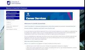 
							         CareerHub employers - Employers Home - UniSA Career Hub								  
							    