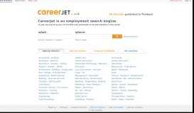 
							         Careerjet.co.th - Jobs & Careers in Thailand								  
							    