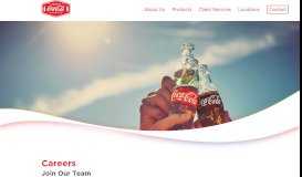 
							         Careers - ABARTA Coca-Cola Beverages								  
							    