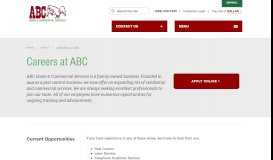 
							         Careers | ABC Home & Commercial Services | Dallas TX								  
							    