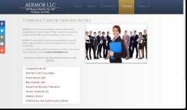 
							         Careers - Aermor LLC								  
							    