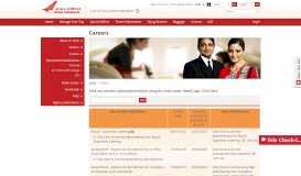 
							         Careers - Air India								  
							    
