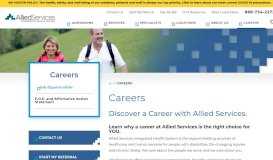 
							         Careers | Allied Services								  
							    