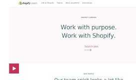 
							         Careers and Jobs at Shopify								  
							    