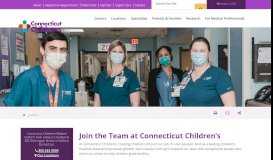 
							         Careers At Connecticut Children's Medical Center | Apply For Jobs at ...								  
							    