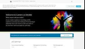 
							         Careers at Deloitte Ireland | Deloitte Ireland jobs								  
							    