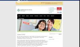 
							         Careers at HSC - Health Sciences Centre								  
							    