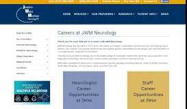 
							         Careers at JWM Neurology								  
							    