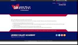 
							         Careers at LVA - Lehigh Valley Academy RCS								  
							    