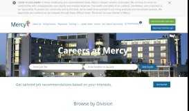 
							         Careers at Mercy Health | Mercy Health jobs								  
							    