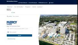 
							         Careers at Mercy Hospital in Miami, FL - HCA Healthcare								  
							    