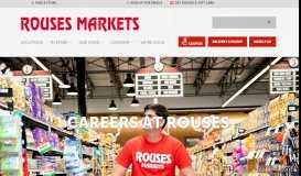 
							         Careers at Rouses • Rouses Supermarkets								  
							    