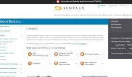 
							         Careers at Sentara | Sentara Healthcare								  
							    