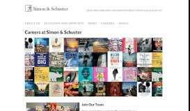 
							         Careers at Simon & Schuster | News and Corporate Information about ...								  
							    