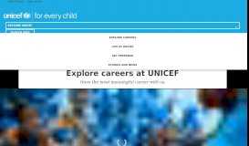 
							         Careers at UNICEF | About UNICEF: Employment | UNICEF								  
							    